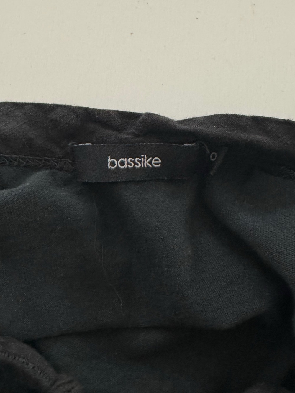 Bassike Jersey Linen Tie Back Top - Picture 5 of 9